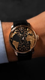 image, Jacob & Co. The World Is Yours Dual Time Zone Black