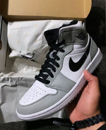 image, Nikee Air Jordan 1 Smoke Grey High Semi Ua