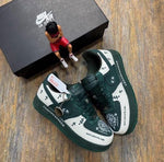 image, Nikee Air Force 1 Low Chrome Heart