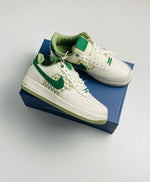 image, NIKEE AIR FORCE 1 NAI KE BAMBOO SAIL GORGE GREEN