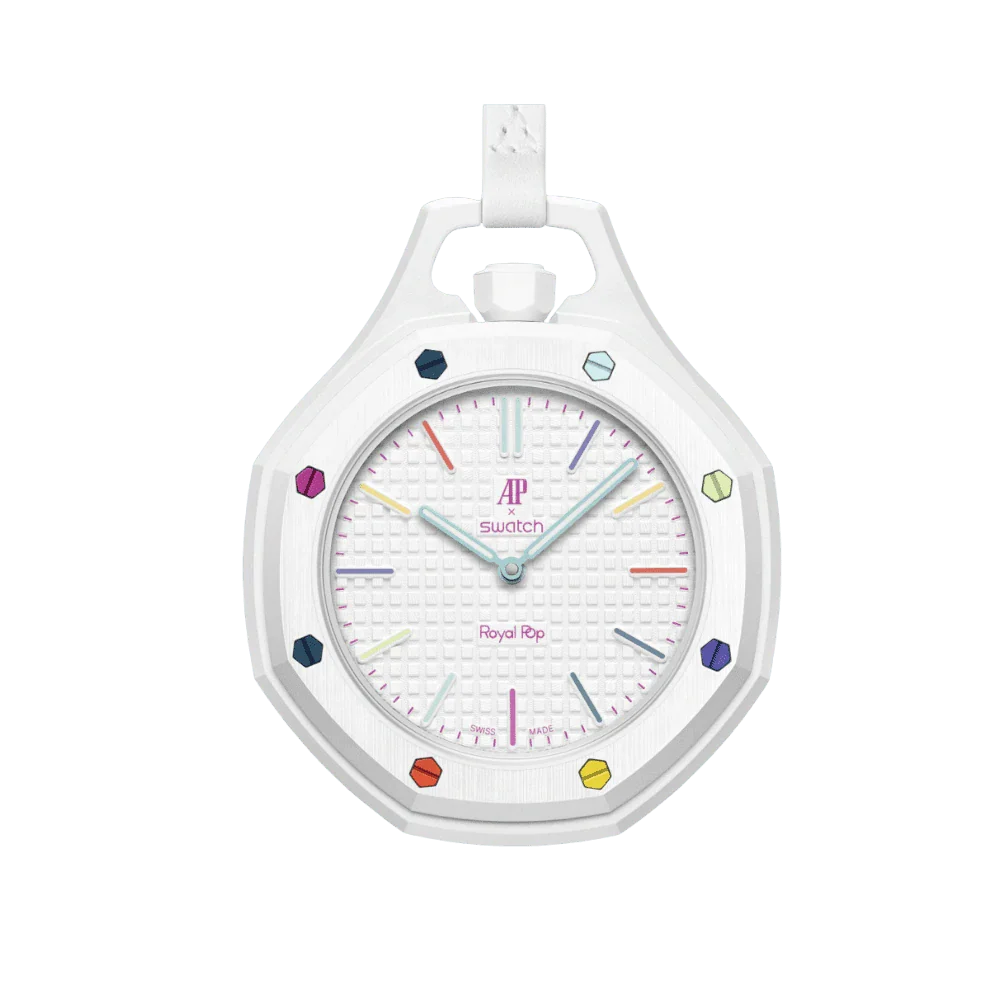 Swatch X Audemars Piguet Ap - Royal Pop “Huit Blanc” (M01)