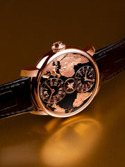 Limited Edition Jacob & Co. The World Is Yours Dual Time Zone watch