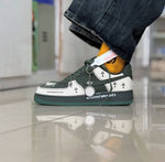 image, Nikee Air Force 1 Low Chrome Heart
