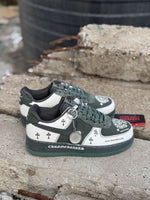 image, Nikee Air Force 1 Low Chrome Heart
