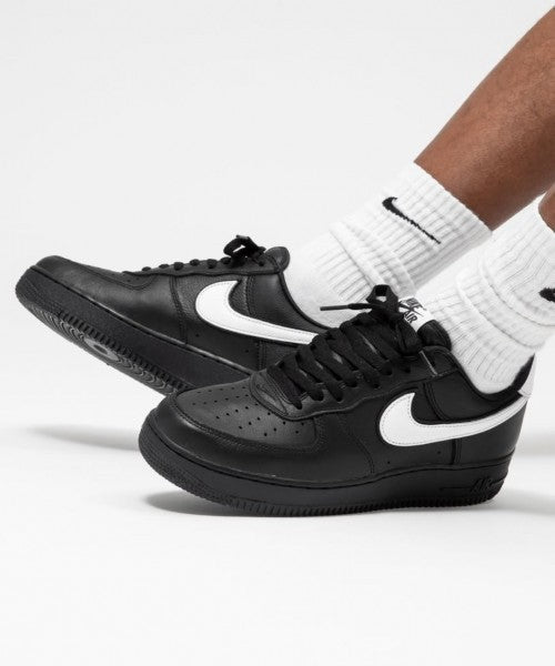 Nikee AirForce 1 Low Retro Black White Black