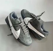 NIKEE BLAZER CITY LOW LX SUEDE GREY WHITE