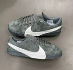image, NIKEE BLAZER CITY LOW LX SUEDE GREY WHITE
