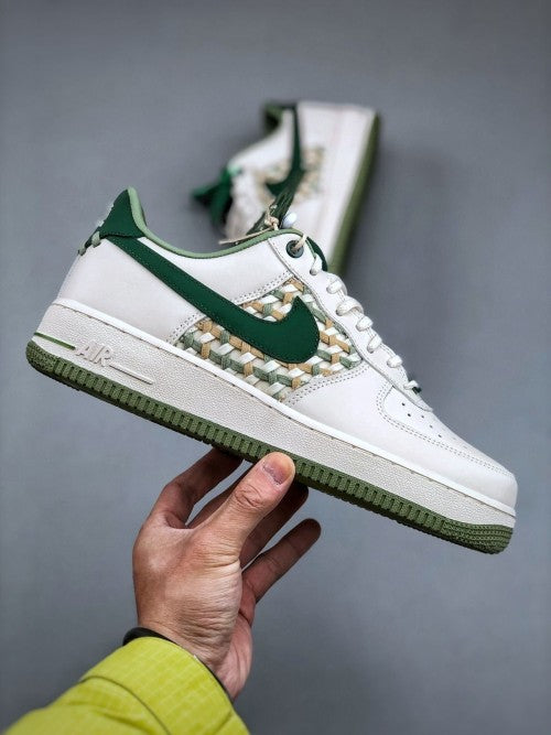 NIKEE AIR FORCE 1 NAI KE BAMBOO SAIL GORGE GREEN
