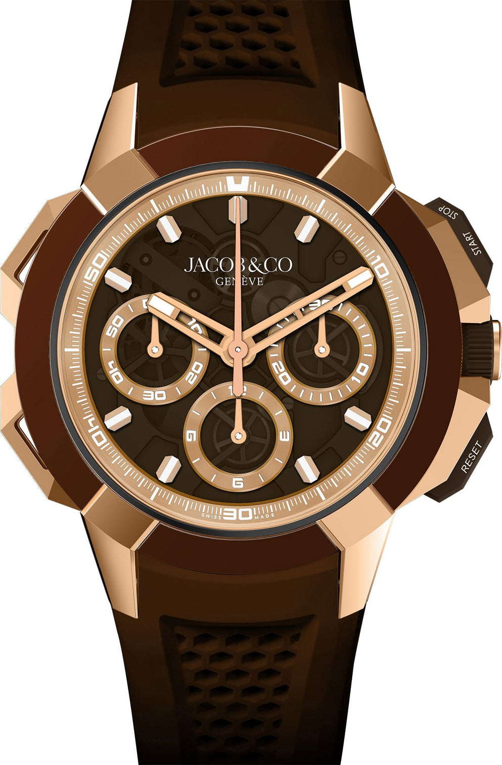 Jacob & Co. Epic X Chrono 44mm Tri-Compax