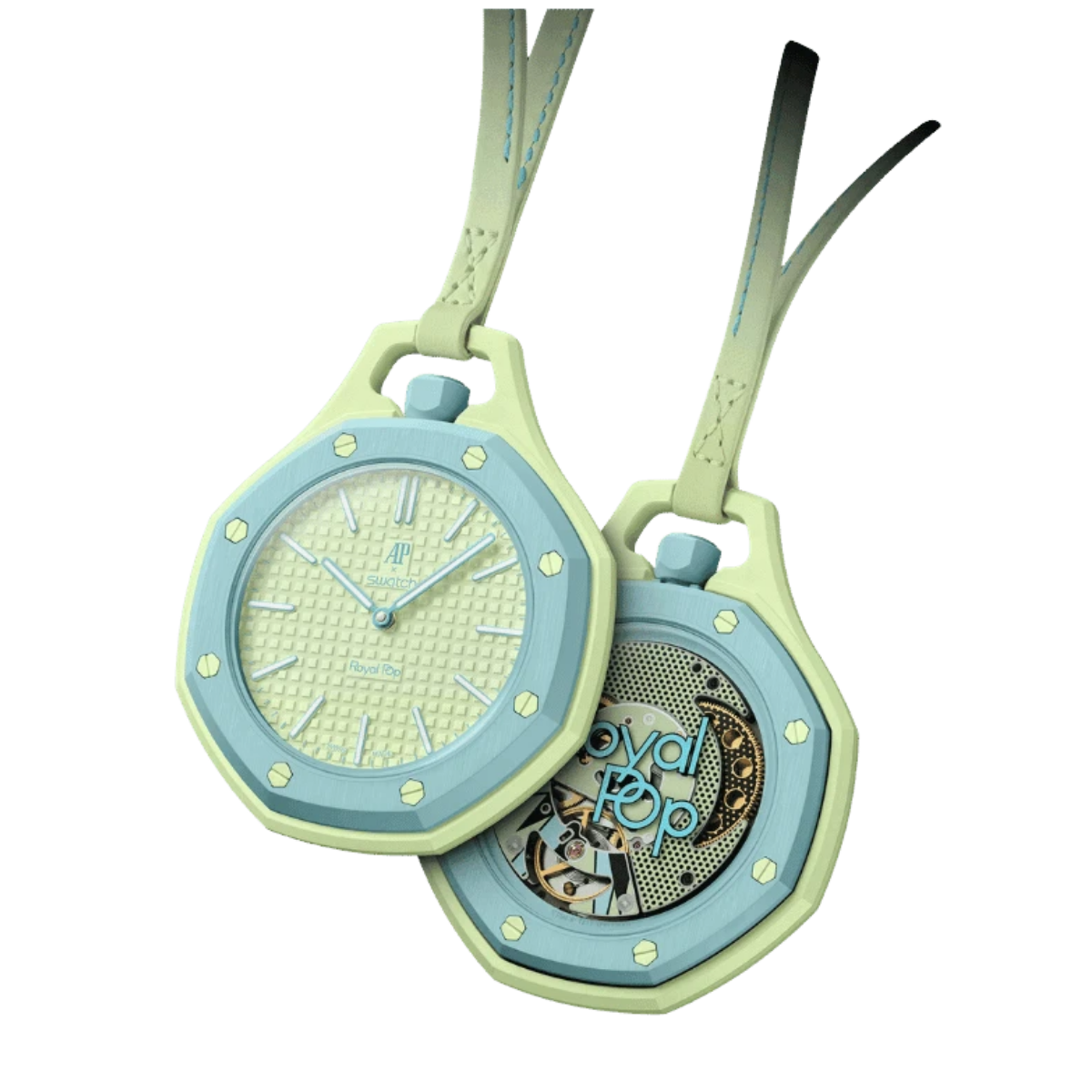 Swatch X Audemars Piguet Ap - Royal Pop “Blaue Acht” (M01)