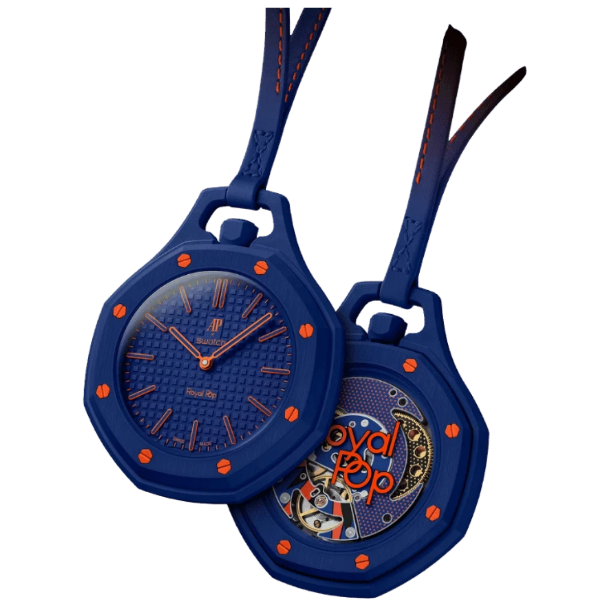 Swatch X Audemars Piguet Ap - Royal Pop “Orenji Hach” (M01)