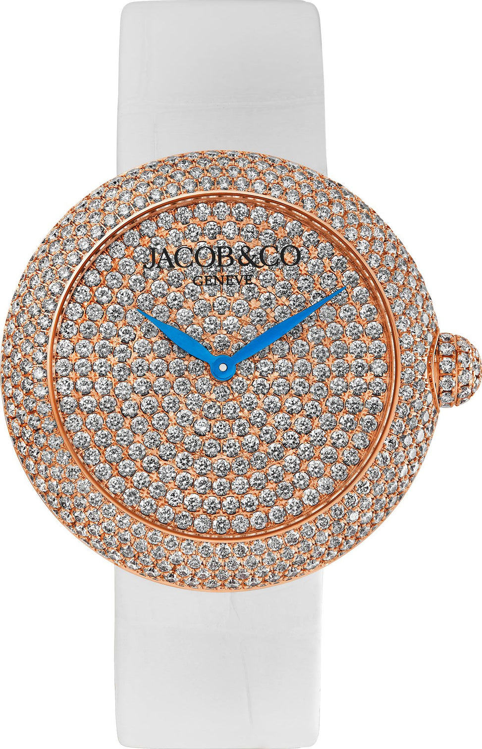 Jacob & Co. Brilliant Pave Rose Gold 38 mm