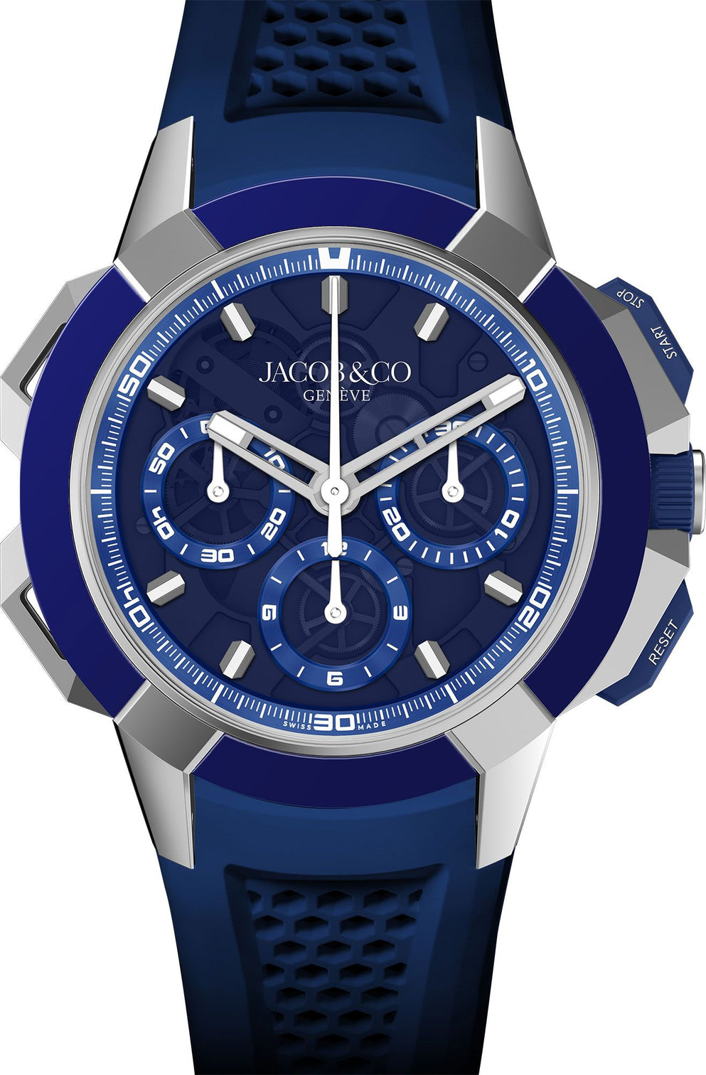 Jacob & Co. Epic X Chrono 44mm Tri-Compax