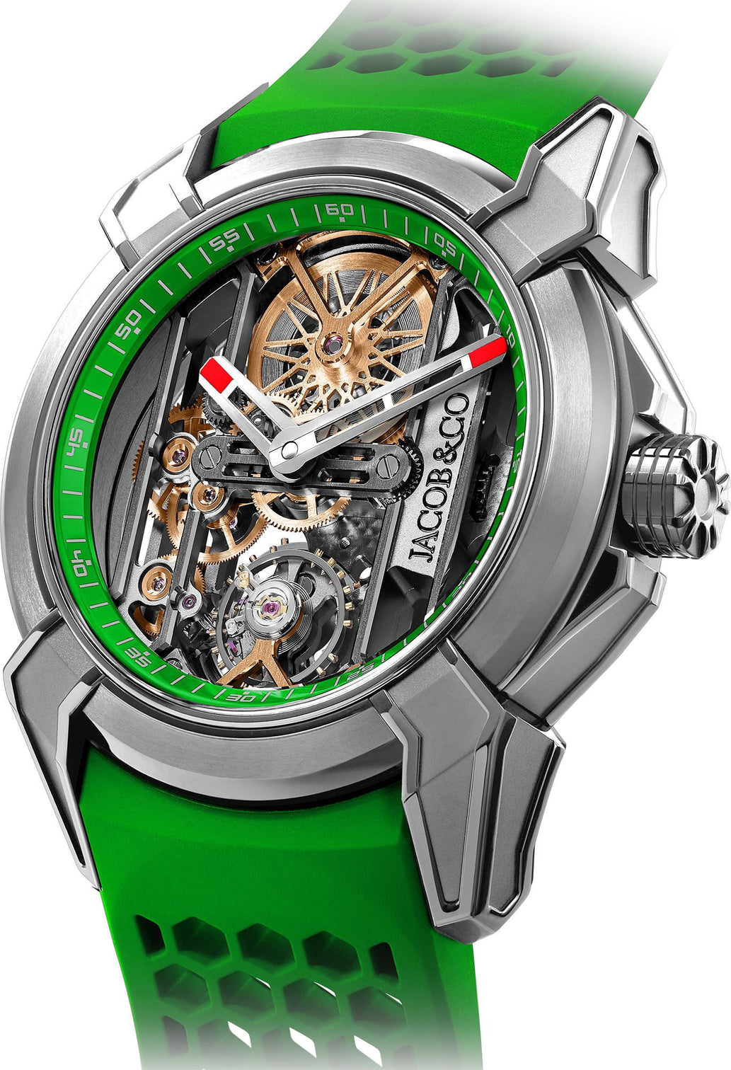 Jacob & Co. Epic X Titanium Green