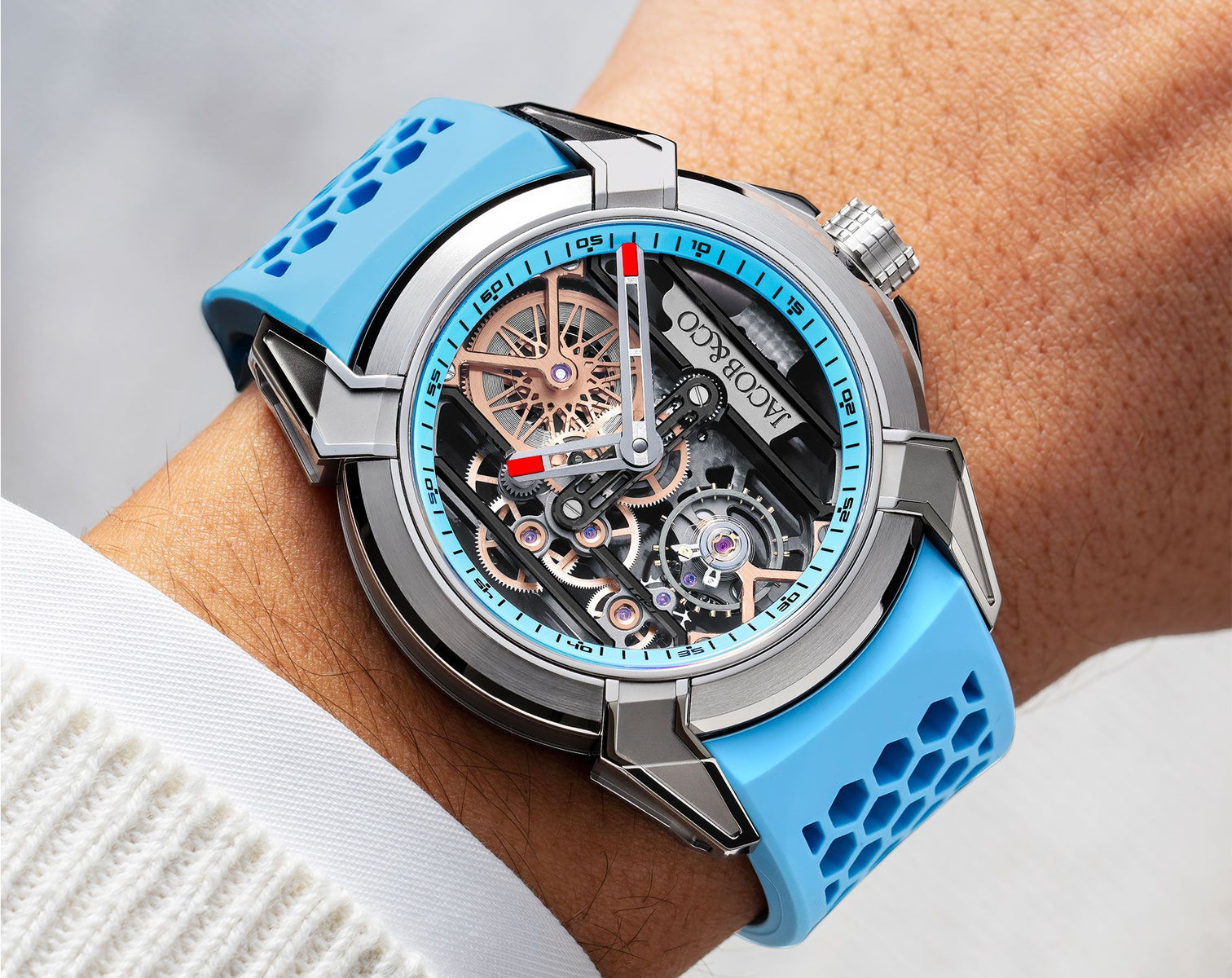 Jacob & Co. Epic X Titanium (5N Color Gears)